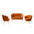 Polyester orange est en rupture de stock