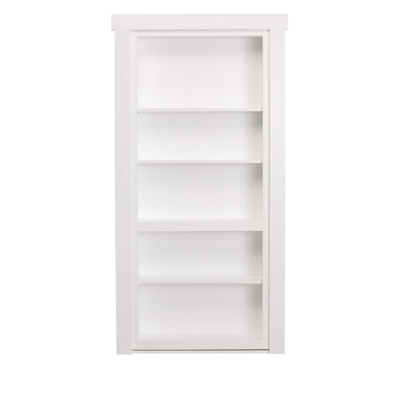 Murphy Door Secret Bookcase Hidden Door - Solid Wood