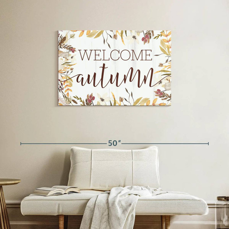 Alvord Welcome Autumn, H 24 po x l 36 po