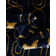 Latitude Run® Column Novica Rug Navy Blue and Gold