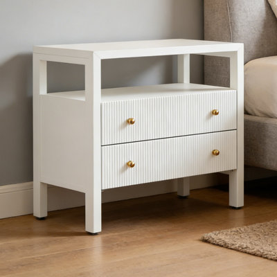 Commode moderne minimaliste en bois massif