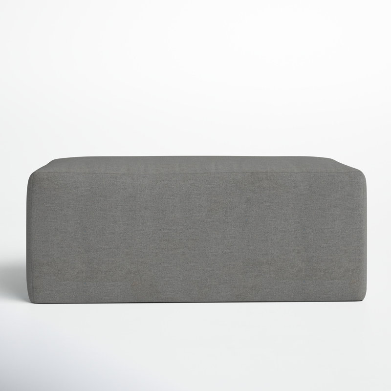 Hania Outdoor Ottoman with Sunbrella Cushions