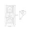 Armoire de coin Modern Burlywood