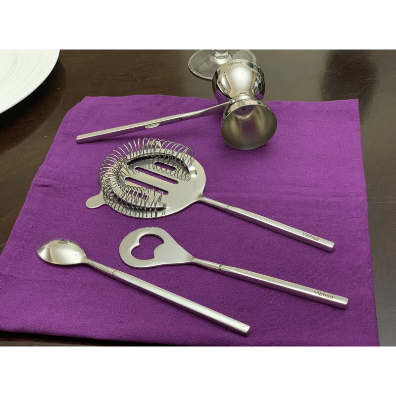 Vibhsa Stainless Steel Bar Tool Set