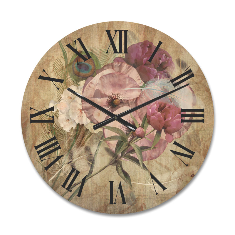Horloge murale Iris, Moyen