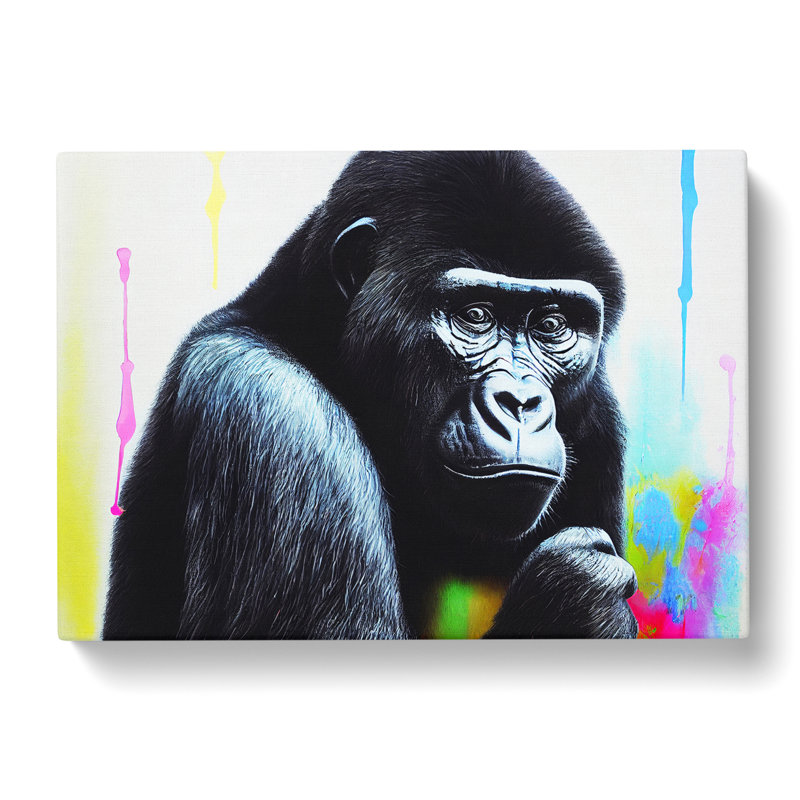 Gorilla Vol.2 - Wrapped Canvas, 40cm H x 60cm W x 3cm D