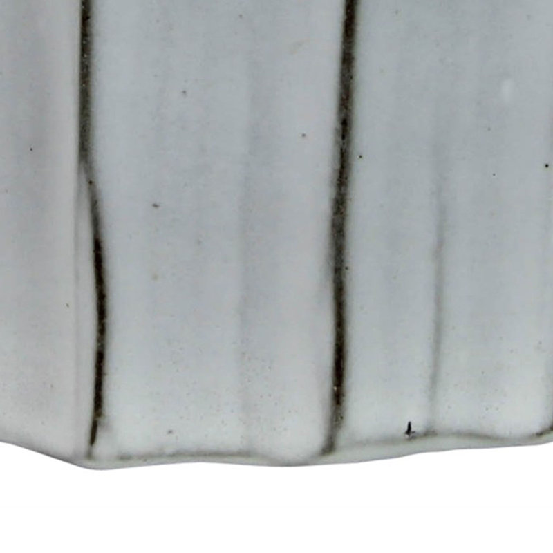 Vase de plancher en céramique Adamariz, H 5 po x l 5,5 po x P 5,5 po