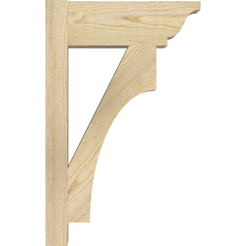 Persienne en bois Westlake, Sapin Douglas de 8 po (sciage brut), P 14 po x H 22 po
