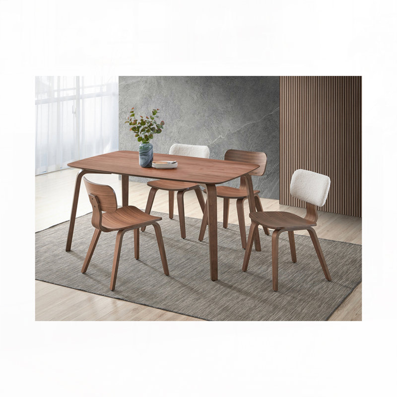 Walnut Finish Side Chair
