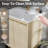 24 Inch Bathroom Vanity With Sink,  Floor - Standing Structure For Stability, Soft - Closing Drawers For Noiseless Operation, Sleek Oak Finish For Modern Aesthetic(White Sink)-1312557108-1312557114