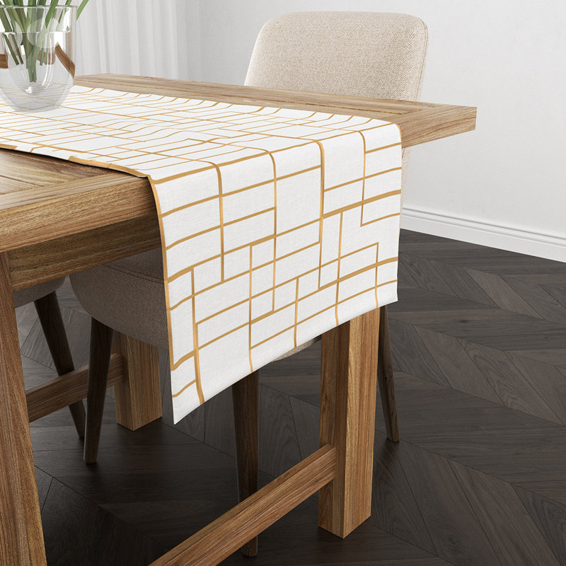 Chemin de table Pocklingt, Blanc