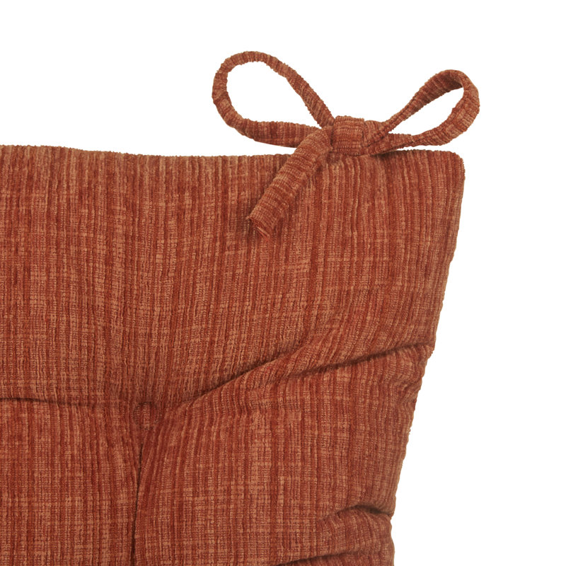 Ensemble de coussins de chaise berçante antidérapants, Argile