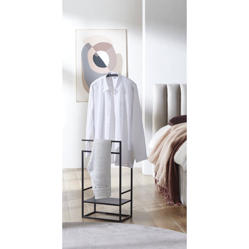 Wyarno Metal Freestanding Valet Stand