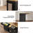 Kitchen Island, Rolling Kitchen Island Cart On Wheels With Widen Drop Leaf Top-265886351