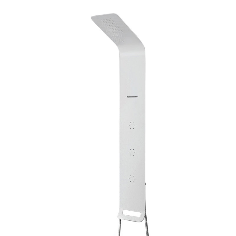 Panneau de douche à tête de douche à pression fixe à inverseur à pression équilibrée