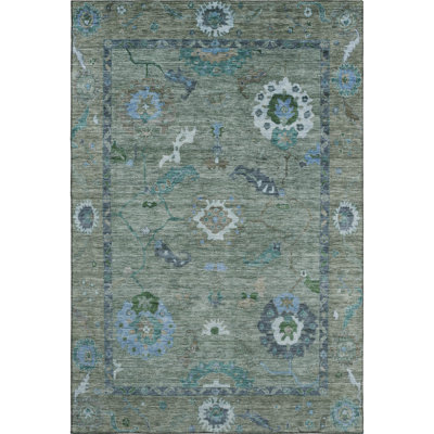 Premium Machine Washable Mayfield AMF2229 Global Rug