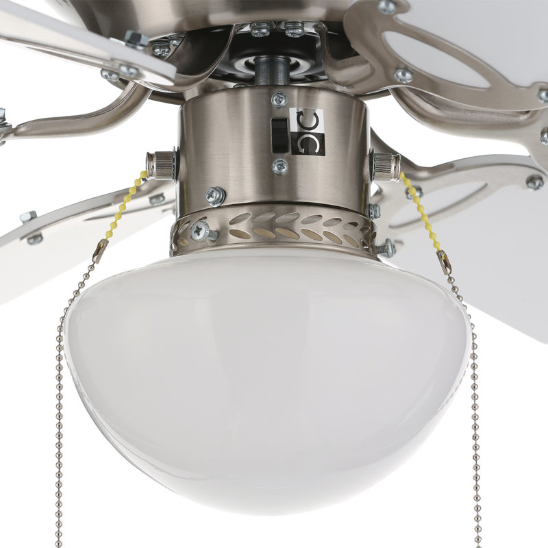 76cm Ceiling Fan with Light Kit