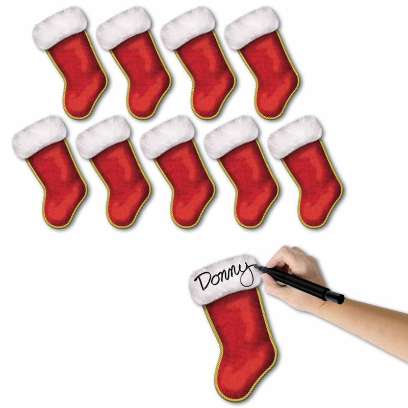 Mini découpes de bas de Noël