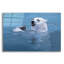 «Polar Bear» par Ron Parker, art mural en verre acrylique-1095739674