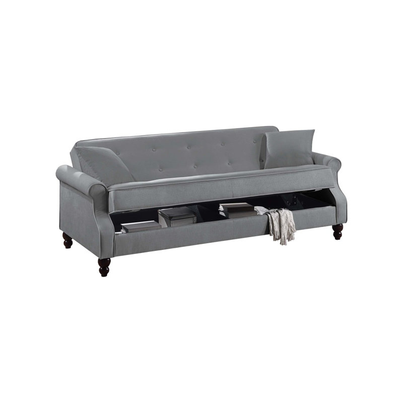 Adjustable Storage Sofa, Gray