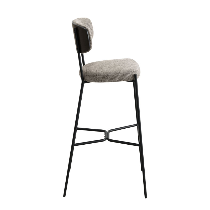 Tabouret de bar Kiril (ensemble de 2), Marron clair, Tabouret de bar (siège d'une hauteur de 30 po)
