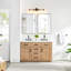 Meuble-lavabo double 54 po avec miroir Dejean-1610372076