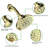 Adjustable Shower Head 1.8 GPM GPM-91132759