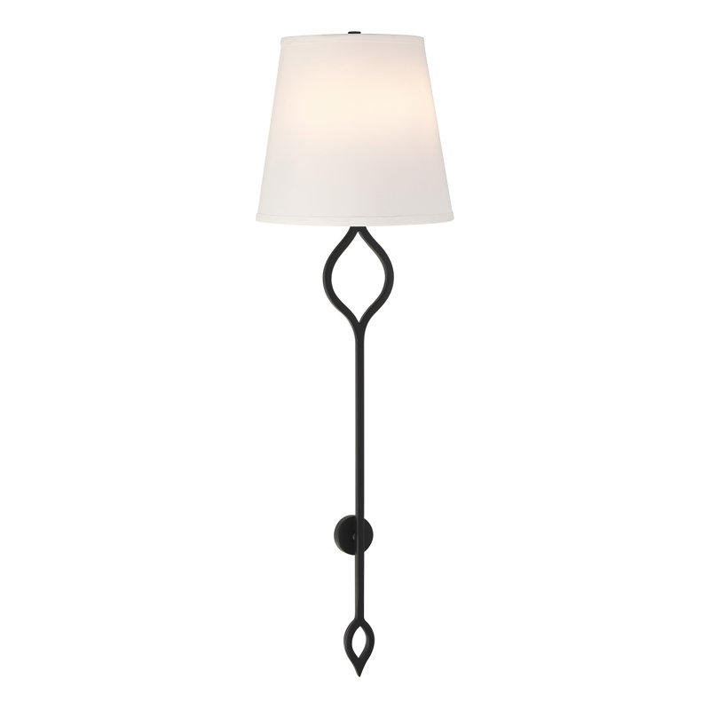 Applique murale 2 lumières Savoy House Roxbury en noir mat, Noir