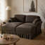 Upholstered 72.8 " Chenille Sofa