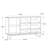 All Solid Wood Lattice Bookcase