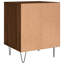 Mursida 40cm W Metal Bedside Table-12029940