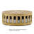 Westminster Teak Upholstered Ottoman