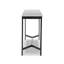 Console en marbre HAMmered Iron 78 po