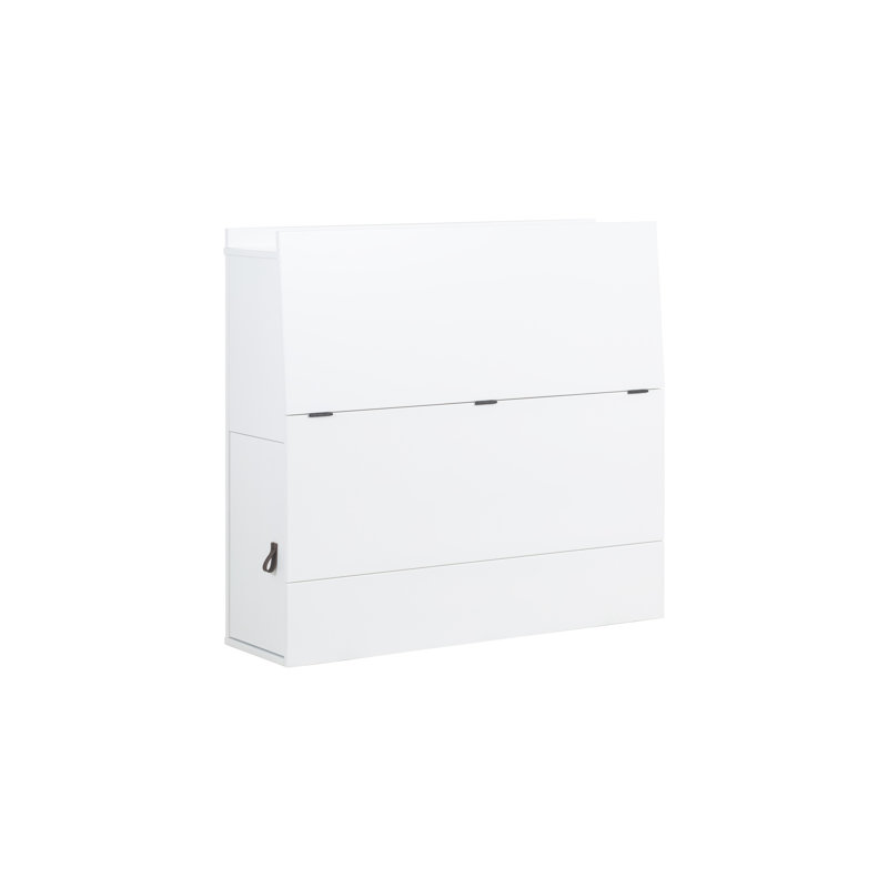Pharr Storage Headboard, Full, Manufactured Wood, White