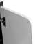 Meuble-lavabo moderne 32 pi, option de fermeture en douceur, blanc et noir 32 pi avec fermeture en douceur, fixation murale