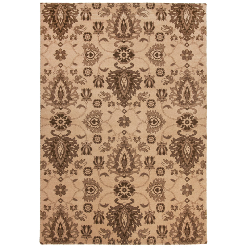 Sheryll Handwoven Beige Rug, Rectangular 160 x 230cm