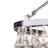 Mraz 9 - Light Dimmable Tiered Chandelier