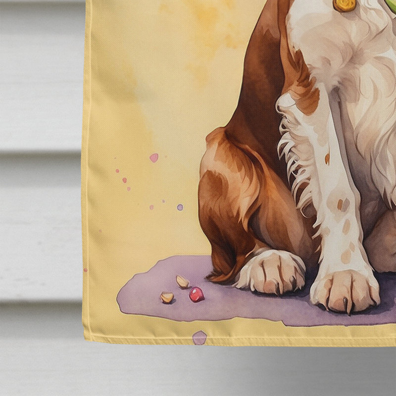 Drapeau «Happy Birthday House», Épagneul Springer gallois