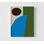 Reproduction géométrique minimaliste, art mural encadré, art moderne
