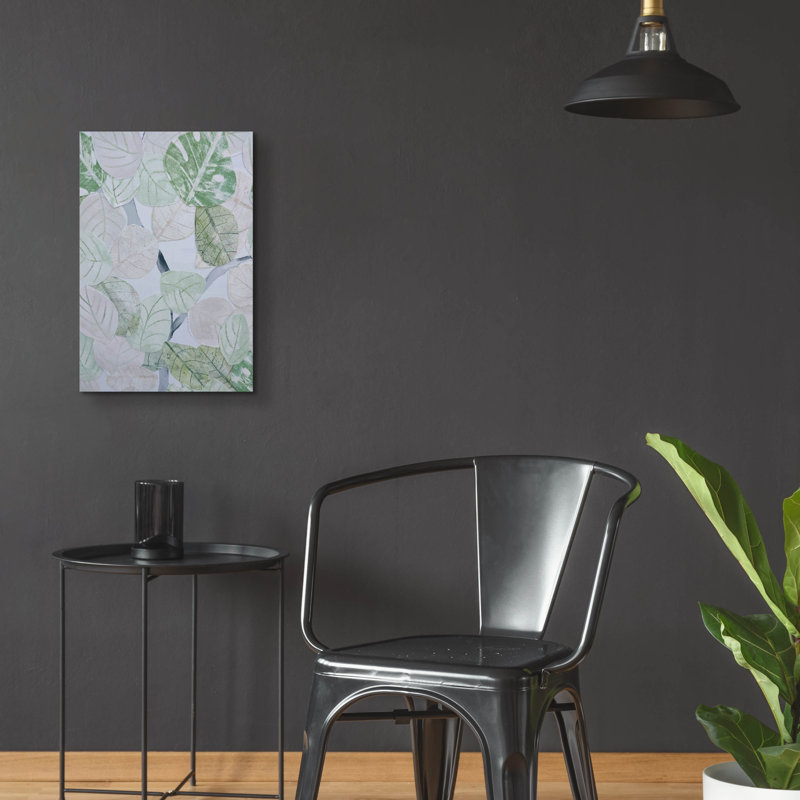 Art mural en verre épique «Aspen Spring Leaves 1» par Coco Good, H 24 po x l 16 po
