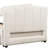 Twin Xl Extendable Daybed, Beige Linen Upholstery, Led , Storage Drawers, Strong Pine Wood Frame To King Upholstered Trundle For Extra Space