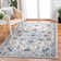 Madison Floral Area Rug In Ivory / Light Blue