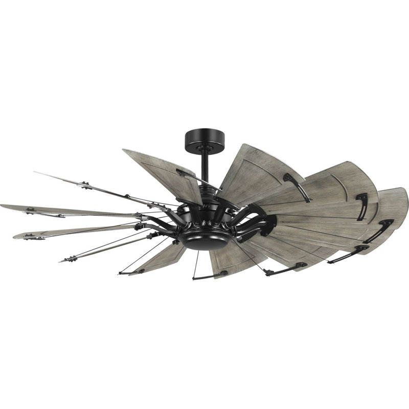 60'' Ceiling Fan, Matte Black