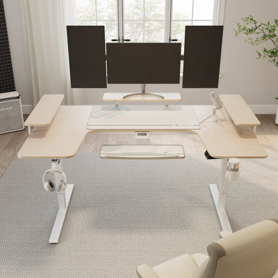 Mariita 74.8" U-Shaped Standing Desk