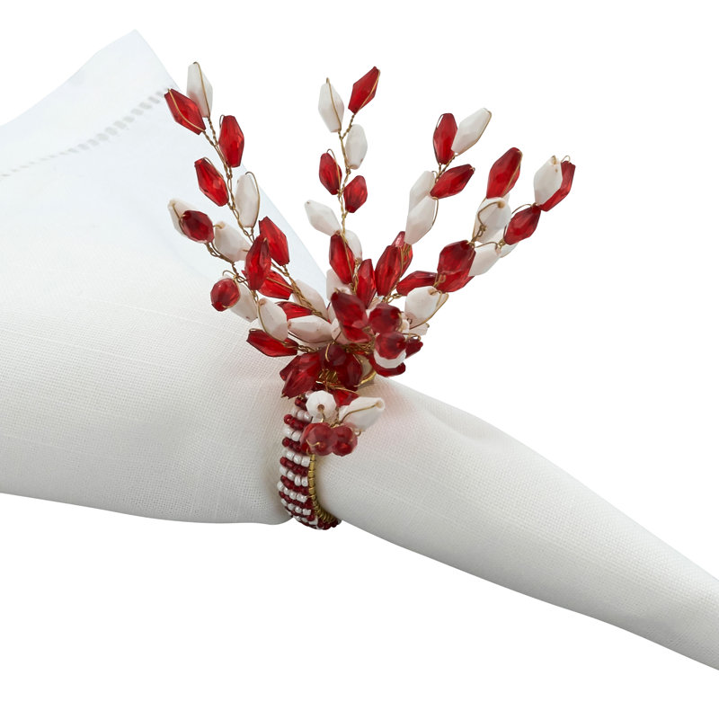 Ensemble de 4 serviettes de table festives Flair