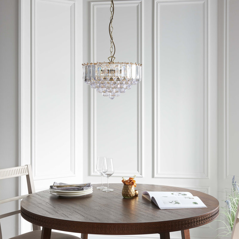 Kacey 3 - Light Crystal Chandelier