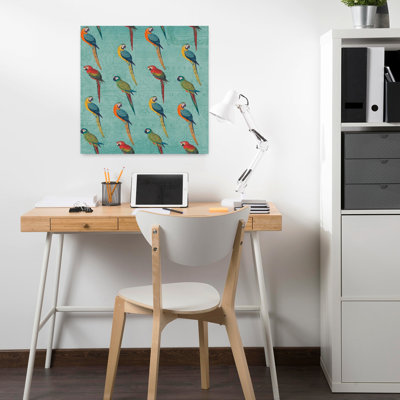 Parrot Paradise Step 01B, art contemporain