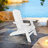 Kavia Outdoor Adirondack Chair With Table-295529050