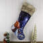 Chaussette de Noël bonhomme de neige à DEL