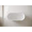 Rouidate 65'' x 28.3'' Soaking Acrylic Bathtub-108229767